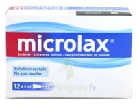 Microlax Sorbitol Citrate Et Laurilsulfoacetate De Sodium S Rect En Récipient Unidose 12récip-unidoses-can/5ml à ESSEY LES NANCY