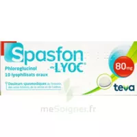 Spasfon Lyoc 80 Mg, Lyophilisat Oral à ESSEY LES NANCY