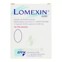 Lomexin 600 Mg Caps Molle Vaginale Plq/1 à ESSEY LES NANCY