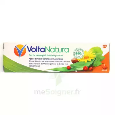 Voltanatura Gel De Massage Plantes Bio T/50ml à ESSEY LES NANCY