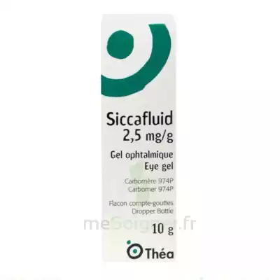 Siccafluid 2,5 Mg/g, Gel Ophtalmique à ESSEY LES NANCY