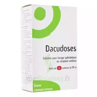 Dacudoses Solution Pour Lavement Ophtalmologique 24unid/10ml à ESSEY LES NANCY