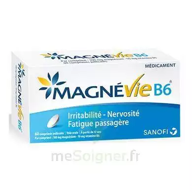 Magnevie B6 100 Mg/10 Mg Comprimés Pelliculés Plaq/60 à ESSEY LES NANCY