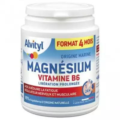 Alvityl Magnésium Vitamine B6 Libération Prolongée Comprimés Lp Pot/120 à ESSEY LES NANCY